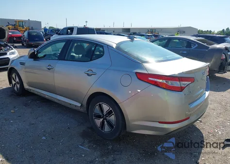 2012 Kia Optima Hybrid Ex z USA, uszkodzony, nr VIN KNAGM4AD2C5018449